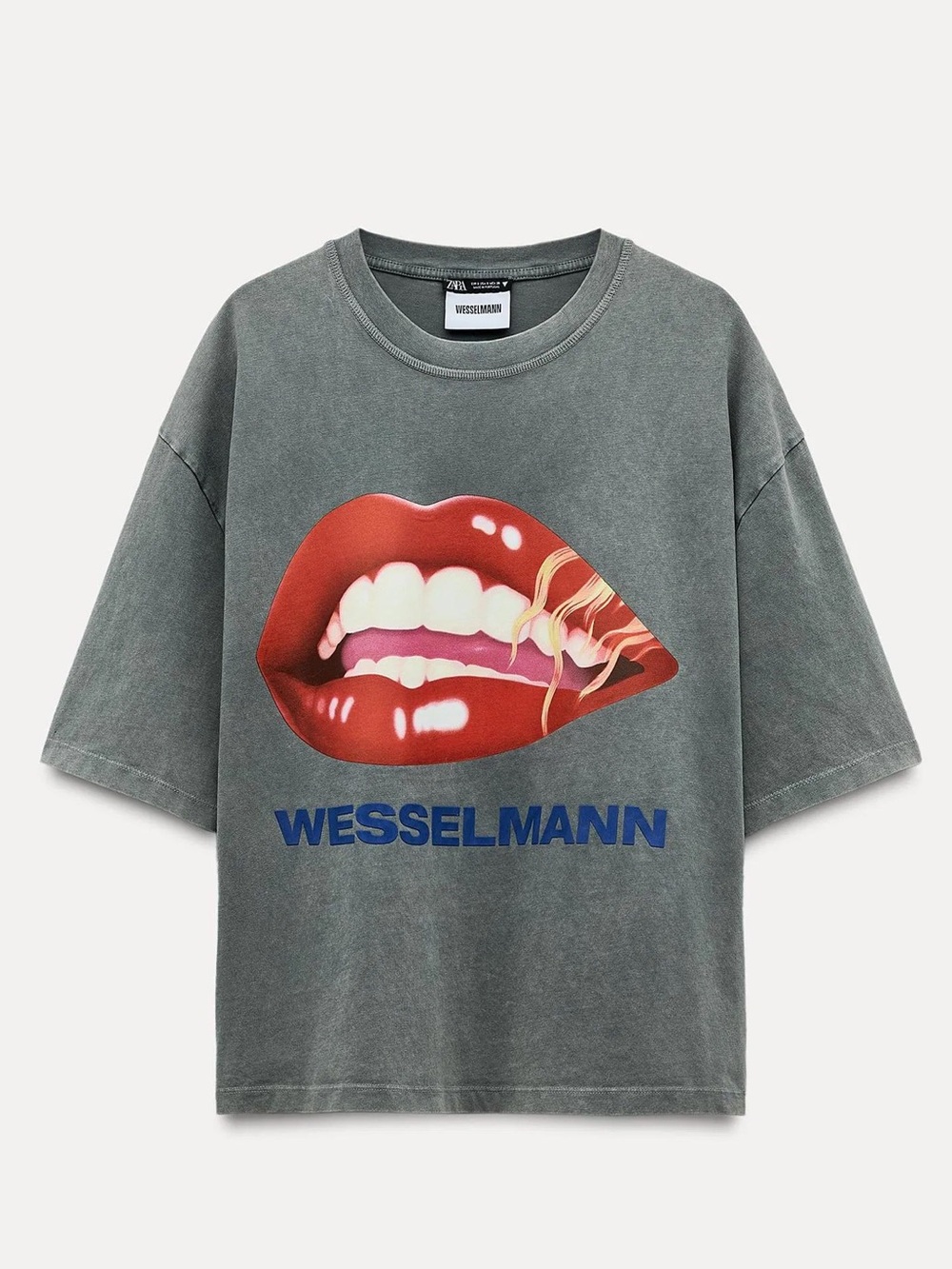 ZARA WASHED ©TOM WESSELMANN T-SHIRT